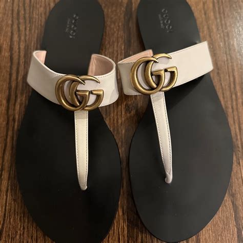 gucci marmont thongs